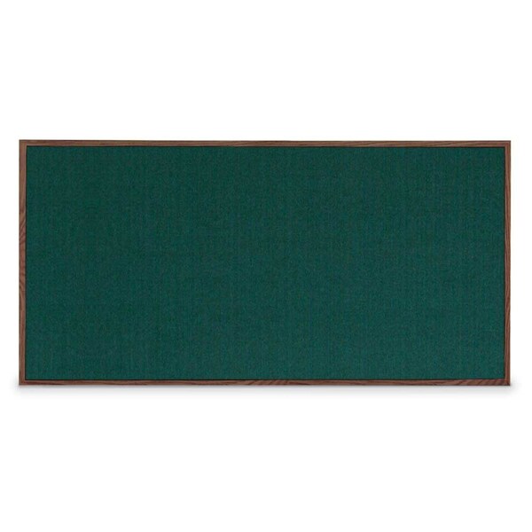 Combo Board, 60"x36", Black Frame/Black Porcelain & Forbo